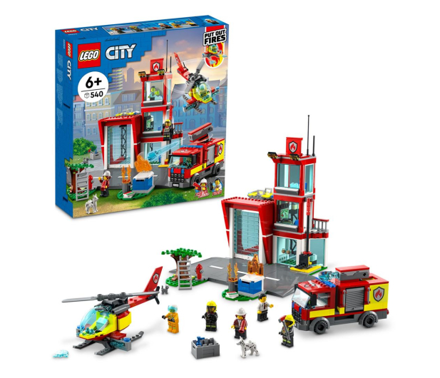 LEGO City 60320 Remiza strażacka - 1032211 - zdjęcie 6